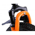 Detský bicykel 16" Royal Baby Chipmunk Explorer CM16-3 čierno-oranžový hliníkový 